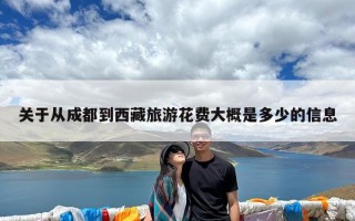关于从成都到西藏旅游花费大概是多少的信息