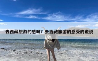 去西藏旅游的感叹？去西藏旅游的感受的说说