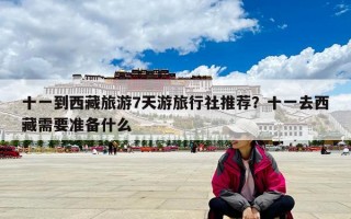 十一到西藏旅游7天游旅行社推荐？十一去西藏需要准备什么