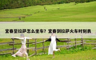 宜春至拉萨怎么坐车？宜春到拉萨火车时刻表