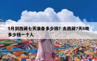 5月到西藏七天准备多少钱？去西藏7天6晚多少钱一个人