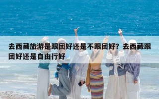 去西藏旅游是跟团好还是不跟团好？去西藏跟团好还是自由行好
