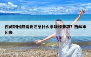 西藏跟团游需要注意什么事项和要求？西藏跟团去