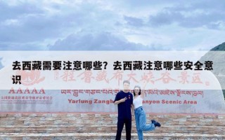 去西藏需要注意哪些？去西藏注意哪些安全意识