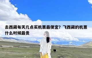 去西藏每天几点买机票最便宜？飞西藏的机票什么时候最贵