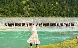 去趟西藏需要几天？去趟西藏需要几天的核酸