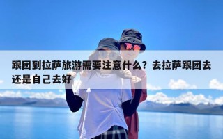 跟团到拉萨旅游需要注意什么？去拉萨跟团去还是自己去好