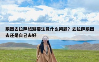 跟团去拉萨旅游要注意什么问题？去拉萨跟团去还是自己去好