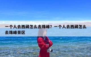 一个人去西藏怎么去珠峰？一个人去西藏怎么去珠峰景区