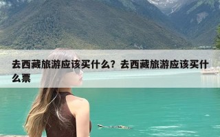 去西藏旅游应该买什么？去西藏旅游应该买什么票