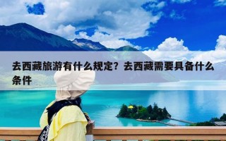 去西藏旅游有什么规定？去西藏需要具备什么条件