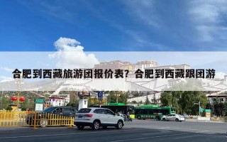 合肥到西藏旅游团报价表？合肥到西藏跟团游