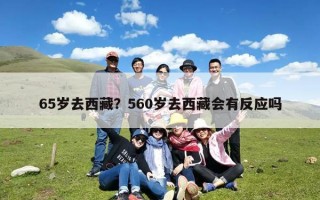 65岁去西藏？560岁去西藏会有反应吗
