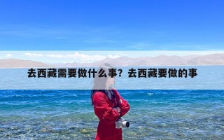 去西藏需要做什么事？去西藏要做的事