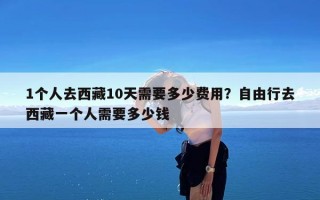 1个人去西藏10天需要多少费用？自由行去西藏一个人需要多少钱