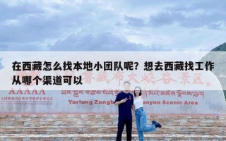 在西藏怎么找本地小团队呢？想去西藏找工作从哪个渠道可以
