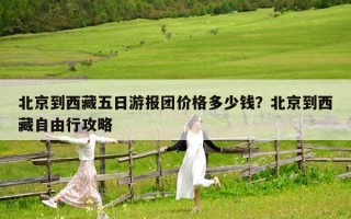 北京到西藏五日游报团价格多少钱？北京到西藏自由行攻略
