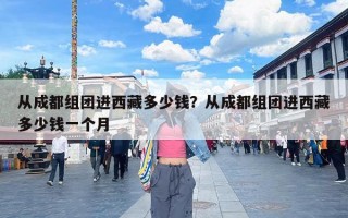 从成都组团进西藏多少钱？从成都组团进西藏多少钱一个月