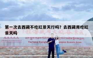 第一次去西藏不吃红景天行吗？去西藏用吃红景天吗