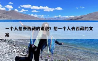 一个人想去西藏的说说？想一个人去西藏的文案