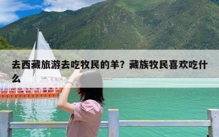 去西藏旅游去吃牧民的羊？藏族牧民喜欢吃什么
