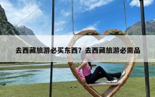 去西藏旅游必买东西？去西藏旅游必需品