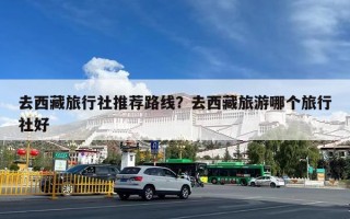 去西藏旅行社推荐路线？去西藏旅游哪个旅行社好