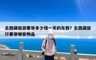 去西藏旅游要带多少钱一天的东西？去西藏旅行要带哪些物品