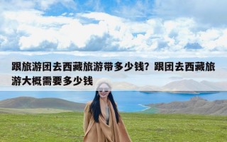跟旅游团去西藏旅游带多少钱？跟团去西藏旅游大概需要多少钱