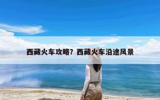 西藏火车攻略？西藏火车沿途风景