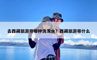 去西藏旅游带哪种洗发水？西藏旅游带什么