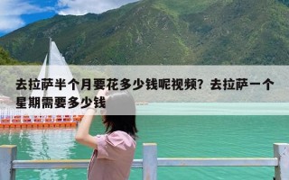 去拉萨半个月要花多少钱呢视频？去拉萨一个星期需要多少钱