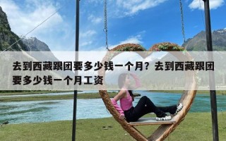 去到西藏跟团要多少钱一个月？去到西藏跟团要多少钱一个月工资