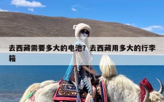 去西藏需要多大的电池？去西藏用多大的行李箱