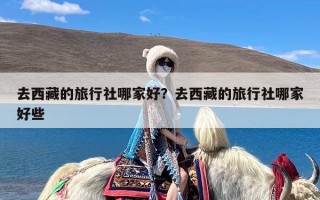去西藏的旅行社哪家好？去西藏的旅行社哪家好些