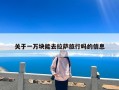 关于一万块能去拉萨旅行吗的信息