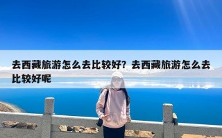 去西藏旅游怎么去比较好？去西藏旅游怎么去比较好呢