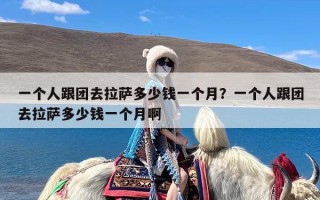 一个人跟团去拉萨多少钱一个月？一个人跟团去拉萨多少钱一个月啊