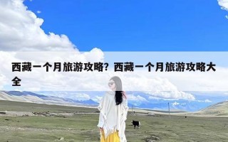 西藏一个月旅游攻略？西藏一个月旅游攻略大全