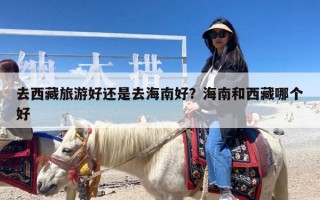 去西藏旅游好还是去海南好？海南和西藏哪个好
