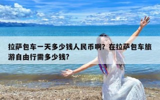 拉萨包车一天多少钱人民币啊？在拉萨包车旅游自由行需多少钱?