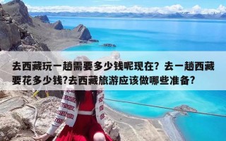 去西藏玩一趟需要多少钱呢现在？去一趟西藏要花多少钱?去西藏旅游应该做哪些准备?
