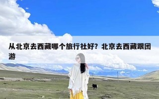 从北京去西藏哪个旅行社好？北京去西藏跟团游