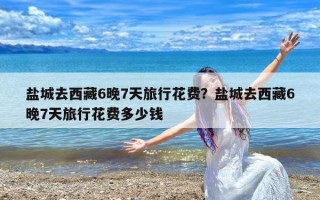 盐城去西藏6晚7天旅行花费？盐城去西藏6晚7天旅行花费多少钱