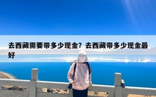 去西藏需要带多少现金？去西藏带多少现金最好