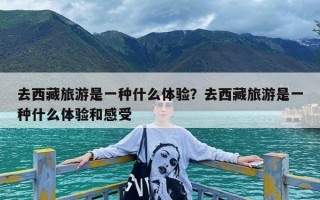 去西藏旅游是一种什么体验？去西藏旅游是一种什么体验和感受