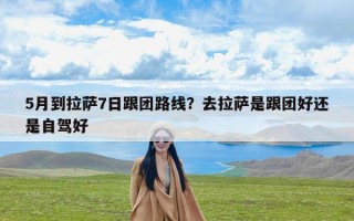 5月到拉萨7日跟团路线？去拉萨是跟团好还是自驾好