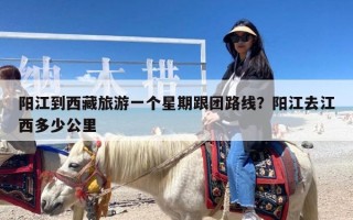阳江到西藏旅游一个星期跟团路线？阳江去江西多少公里