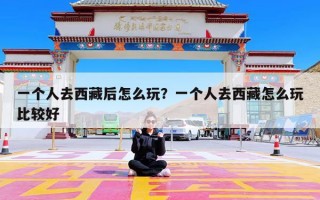 一个人去西藏后怎么玩？一个人去西藏怎么玩比较好