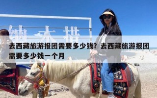 去西藏旅游报团需要多少钱？去西藏旅游报团需要多少钱一个月